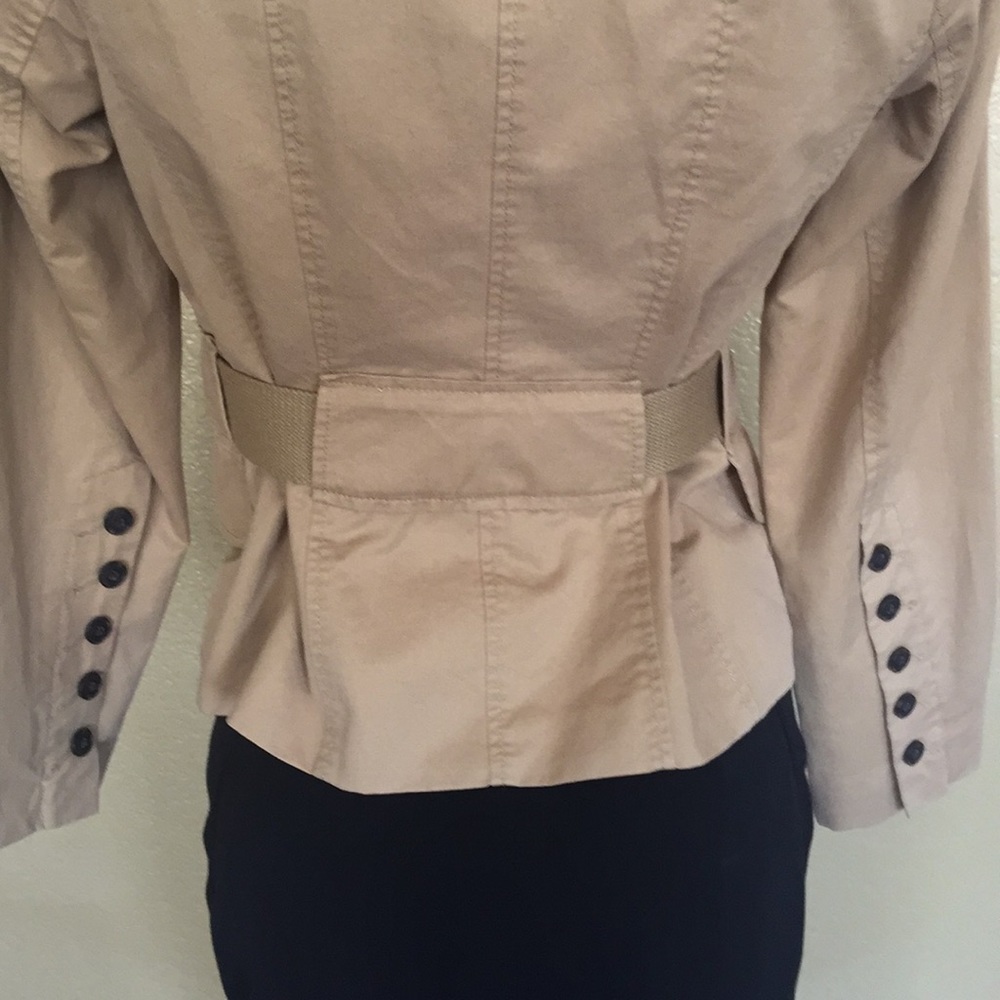 Relativity Button Front Belted Jacket 8 - image 6